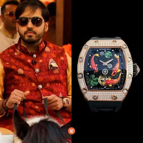 ambani rolex watch|anant ambani watch game.